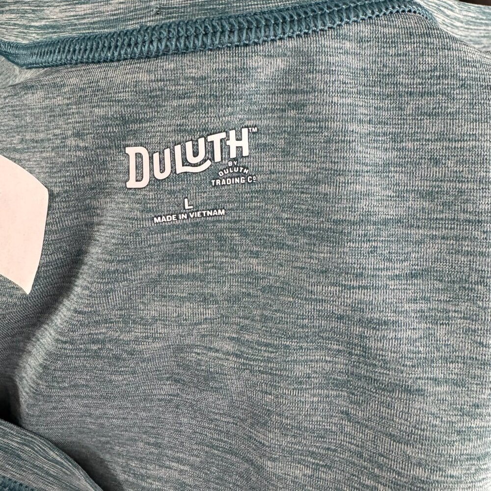 Duluth Armachillo Jogger Jumpsuit Womens Large Teal Sleeveless Stretch DR-1799 - Picture 8 of 11